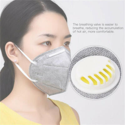

5Pcs Lot Activated Carbon Anti-smog Dust-proof KN95 Respirator Protective Mask