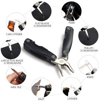 

Outdoor Multifunction Portable Knife Tool Pincers Combination Tool Pliers Folding Pliers