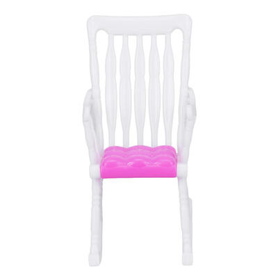 

1pc Rocking Chair Furniture for Girls Doll Accessories House Random Color