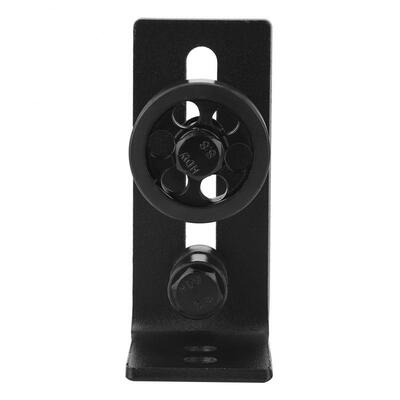 

Greensen Black Steel 8 Different Setups Stay Roller Sliding Bottom Floor Barn Door Wall Mount Guide