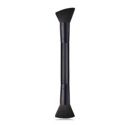 

Toponeto Wood Handle Synthetic Oblique Top Buffer Brush For Face Liquid Foundation