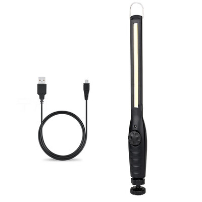 

ABS Rechargeable LED Slim Work Light Lamp Flashlight Inspect Torch Gadget Supply