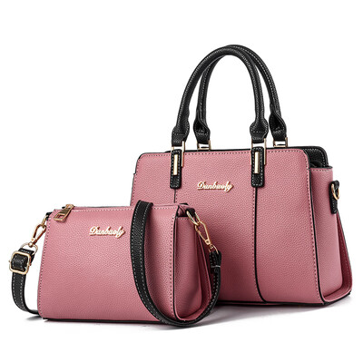 

Middle-aged women tide atmosphere ladies handbag simple Joker shoulder slung texture mother bag