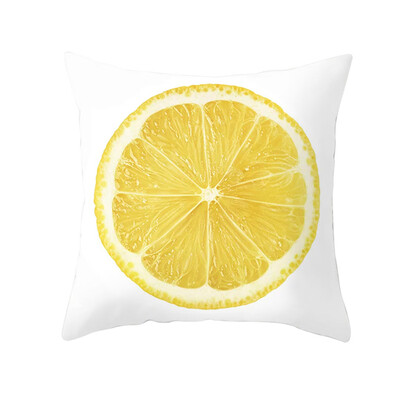 

〖Follure〗Yellow Polyester Pillow Case Sofa Car Waist Throw Cushion Cover Home Decoration
