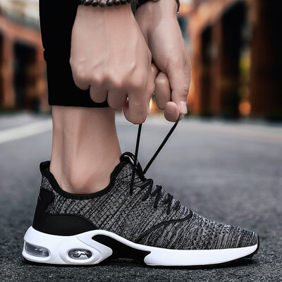 

Summer breathable mens shoes sports casual tide shoes mens outdoor travel air cushion increased versatile mesh shoes