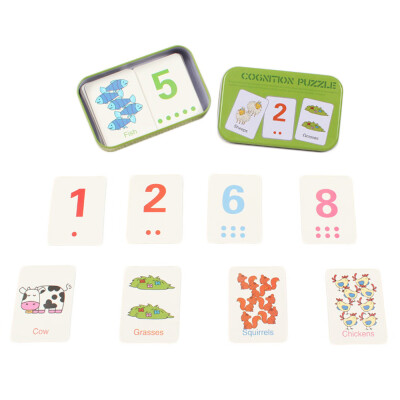 

Tailored Kids Cognition Card Puzzle Baby Toy Gift Early Educational Gift Learning Aid