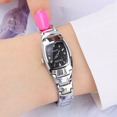 

genuine watch womens Korean simple&fashionable womens watch waterproof tungsten steel color quartz womens watch