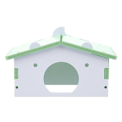 

Small Animal Pet Hamster House Nest Rabbit Hedgehog Pet Sleeping Log Cabin