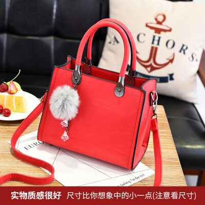 

Womens Bag Fashion Retro Simple Hand-held Texture Single Shoulder Maomao Ms ins Overheated Slant Bag