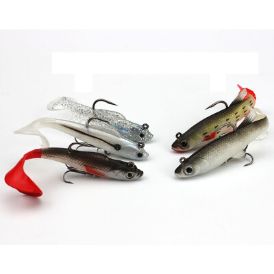 

New Hot 93g14g Luya Soft Bait Fishing Equipment Soft Bait Fishing Lure Whopper Plopper 5PCS Lot Wobblers For Fishing