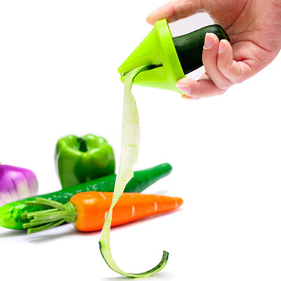 

Gobestart Kitchen Funnel Model Spiral Slicer Vegetable Shred Carrot Radish Cutter GN