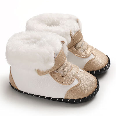 

Winter Boots Sweet Princess Newborn Baby Girls First Winter Soft Sole Walkers Infant Footwear Toddler Kids Girl Shoes