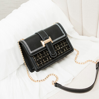 

Mao Nu Bao Chao Xiao Fang Bao Fashion Korean version of the single shoulder chain 100 lap oblique satchel ins