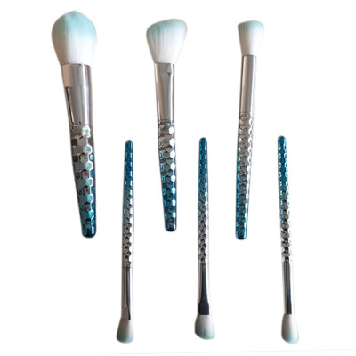 

Toponeto 6PCS Make Up Foundation Eyebrow Eyeliner Blush Cosmetic Concealer Brushes