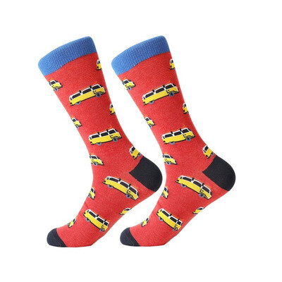 

Creative High Quality Fashion men&women socks cotton funny crew cartoon animal fruit print novelty gift socks