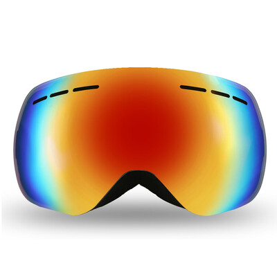 

Lixada Frameless Ski Goggles Winter Snow Sports Snowboard Goggles Ventilated Anti-fog UV Protection Spherical Dual Lens for Snowmo