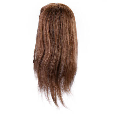 

Professional Hairdressing Training Mannequin Practice Head Brown Long Hair