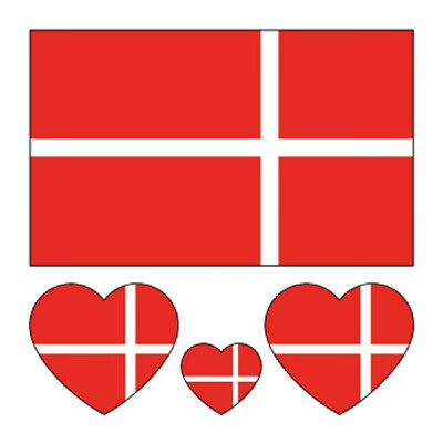 

Environmental Protection Waterproof&Anti-sweat National Flag Tattoos Stickers Football Fan Sticker
