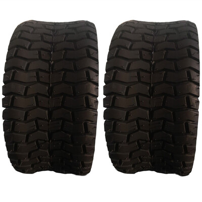 

Ktaxon 2 x Tires 4PLY Turf Lawn Mower Go Kart Tires 15x600x6 SW 160mm