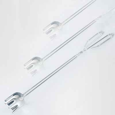 

Outdoor camping Grilled Food Clip Scissors Type Stainless Steel Tongs Tools Barbecue Accessories