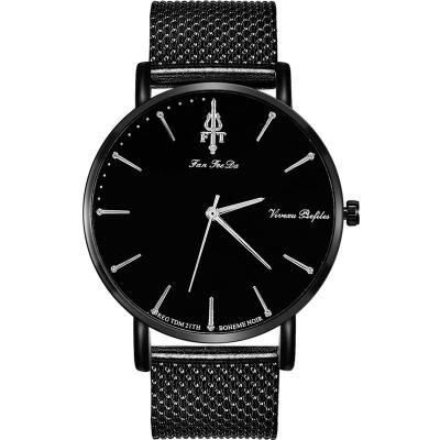 

Relogio Feminino Women Minimalist Watch Mesh Band Stainless Steel Quartz Wristwatch Luxury Sport Watches King Hoon Pattern