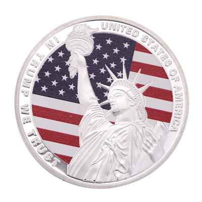 

Statue of Liberty Silver Plated Commemorative Coin Souvenir Collection Gift