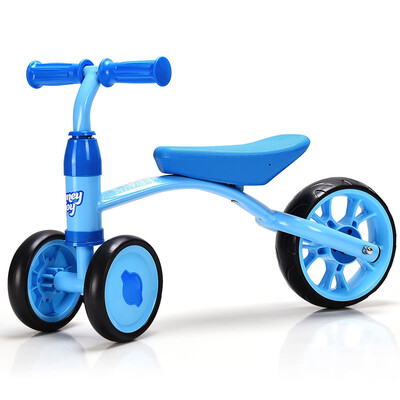 

3 Wheels Kids Riding Toy Balance Walker Bike-Blue
