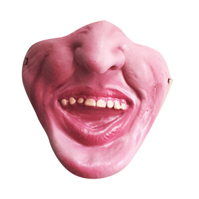 

Tailored Funny Fun Mask Big Lips Headgear Pet Funny Mask