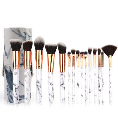 

〖Follure〗15 Pcs Makeup Brush Set Professional Face Eye Shadow Eyeliner Foundation Blush