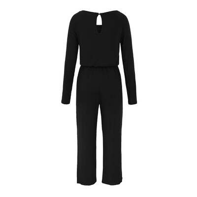 

Fashion womens casual solid color sports jumpsuit