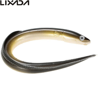 

Lixada 1Pc 295cm59g Simulation Fishing Lure Swim Eel Artificial Lure Tackle Soft Bait Lifelike Smell Lure