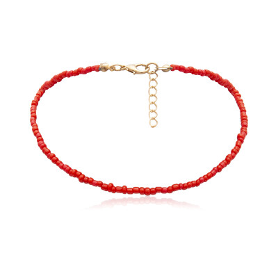 

Bohemian Colorful Turkish Anklets for Women Gold Color Beads Summer Ocean Beach Ankle Bracelet Foot Leg Jewelry 2019