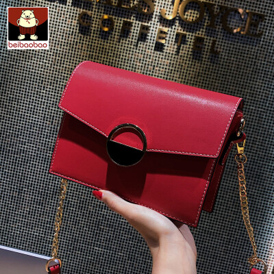 

New womens bag 2019 new summer texture single shoulder bag Korean version of the foreign gas hundred lap chain oblique satchel ba