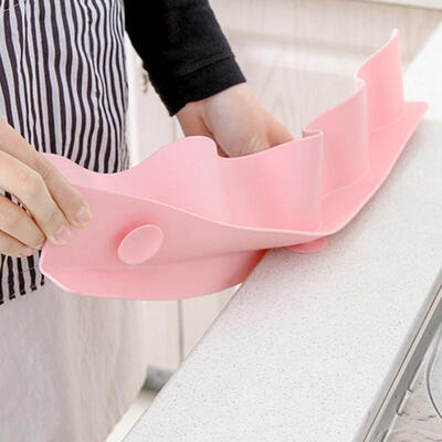 

Greensen Waterproof Wash Basin Baffle Kitchen Sink Water Splash Guard