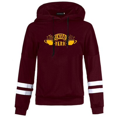 

Hot Sale Women Friends Tv Show Coffee Shop Hoodie Printed Long Sleeve Pullover Hooded Friends Sweatshirt Gifts