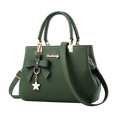 

Tailored Women Leather Handbag Shoulder Bag Messenger Satchel Shoulder Crossbody Black