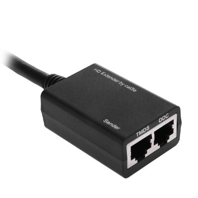 

30M 1080P HD Extender by CAT5E CAT6 Cable for PS3 HDTV HDPC STB