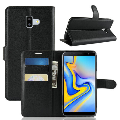 

for Samsung Galaxy J6 Plus J610F WIERSS Wallet Phone Case for Samsung Galaxy J6 2018 Flip Leather Cover Case Etui Fundas