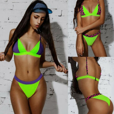 

Women Hot Bikini Set Push up padded bandage swimwear swimsuit Beach Bathing Suit