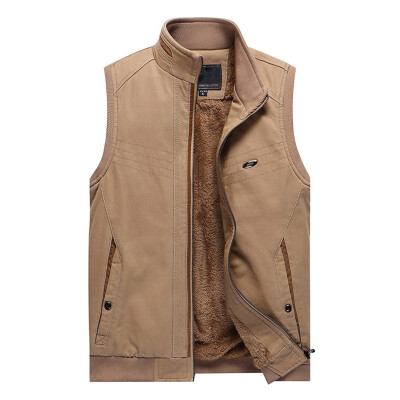 

Toponeto Men Casual Winter Thicken Warm Zipper Sleeveless Vest Jacket Coat Outwear Tops