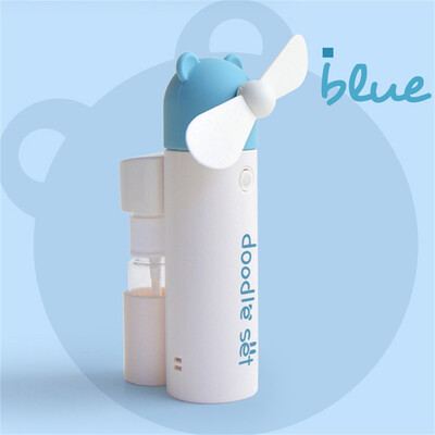 

〖Follure〗Mini Handheld Fan Mist Spray Fan Air Water Bottle Cooling Misting USB Powered