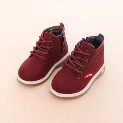 

Autumn Winter Baby Shoes Fashion Boots Baby Boy Girl Shoes First Walkers Handsome Baby Boy Shoes