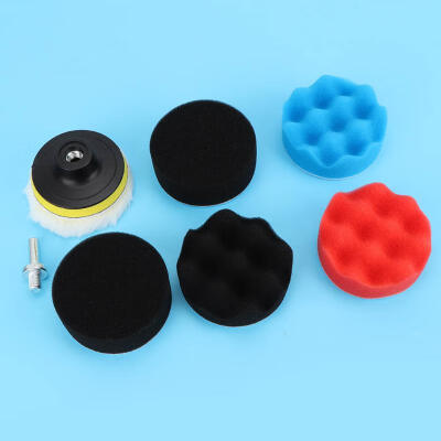 

Greensen 7pcs 8cm Polishing Buffing Pad Kit for Auto Car Polishing Wheel Kit Buffer With Drill Adapter