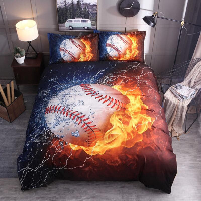 

Bedding Set Baseball Pillowcase Bed Sheet Bed Cover Soft And Comfortable 23 pieces