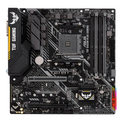 

ASUS TUF B450M-PLUS GAMING Socket AM4 Dual Channel DDR4 Micro ATX Mainboard