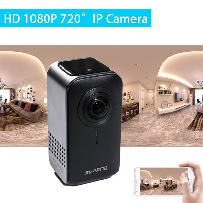 

HD 1080P Mini 720 Degree Wireless WiFi VR IP Camera Full View Fish Eye Panoramic Indoor Security Camera Support Phone APP Remote C