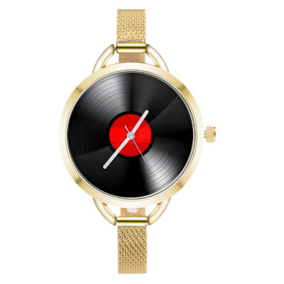 

〖Follure〗Couple Retro Bird Design Plating Alloy Band Analog Alloy Quartz Wrist Watch