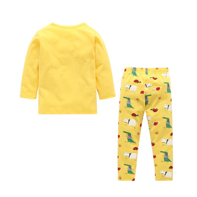 

Newborn Kids Baby Boy Girl Dinosaur Print TopsPants 2-Piece Pajama Outfits Set