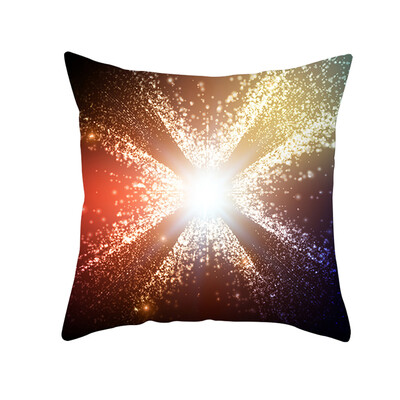 

〖Follure〗Geometric Print Polyester Square Pillow Case Sofa Cushion Cover Home Decor A