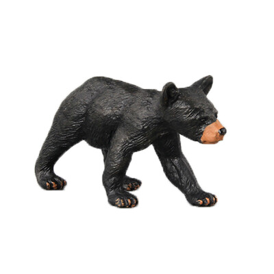 

Tailored Black Bear Animal Model Toy Figurine Model Ornament Toys